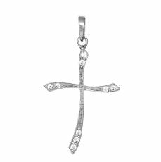 Λευκόχρυσος σταυρός Κ14 012919