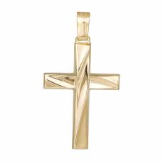 Χρυσός ανδρικός σταυρός Κ9 045504