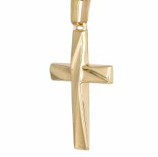 Χρυσός ανδρικός σταυρός Κ9 045504