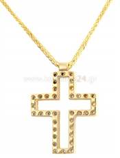 Χρυσός σταυρός 14 καράτια