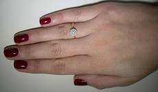Χρυσό δαχτυλίδι 14K με Μαργαριτάρι 012391