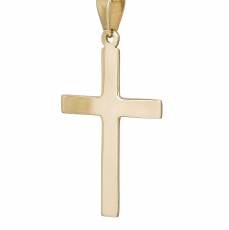 Ανδρικός χρυσός σταυρός 14 καρατίων 017224