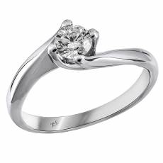 Μονόπετρο δαχτυλίδι με διαμάντι 18Κ 018995