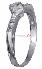 Γυναικείο δαχτυλίδι με ζιργκόν Κ14 020063