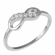 Γυναικείο δαχτυλίδι άπειρο 14Κ 024360