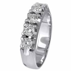 Λευκόχρυσο δαχτυλίδι με διαμάντια Κ18 024517