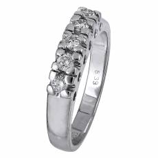 Γυναικείο δαχτυλίδι με μπριγιάν Κ18 024518
