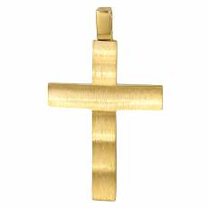 Χρυσός σταυρός βάπτισης 18Κ 024654