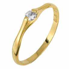 Χρυσό γυναικείο δαχτυλίδι 14Κ 024749