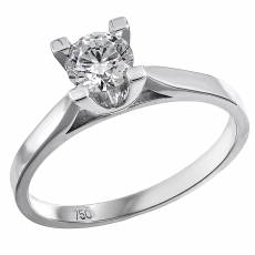 Μονόπετρο δαχτυλίδι Κ18 με διαμάντι 019599