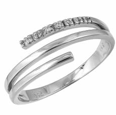 Γυναικείο σειρέ δαχτυλίδι Κ18 028383