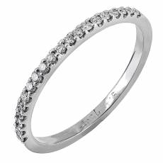 Λευκόχρυσο δαχτυλίδι με μπριγιάν Κ18 029248
