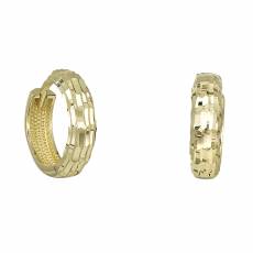 Χρυσά σκουλαρίκια Κ14 κρικάκια 029330