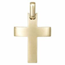 Χρυσός σταυρός Κ14 ματ 030369