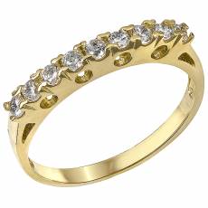 Δαχτυλίδι σειρέ Κ14 χρυσό 030469