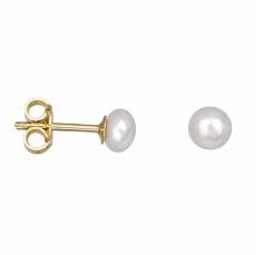 Γυναικεία σκουλαρίκια με λευκά μαργαριταράκια Κ14 034534