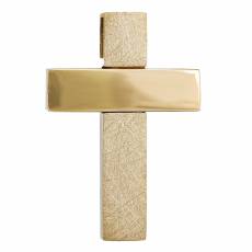 Χρυσός σταυρός βάπτισης 14 καρατίων για αγοράκι 034660