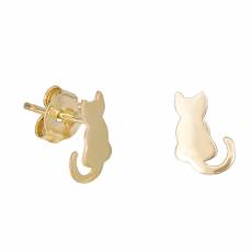 Παιδικά σκουλαρίκια Κ9 γατούλες 035806