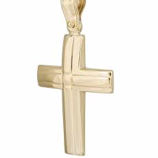 Βαπτιστικός σταυρός σε χρυσό Κ14 για αγοράκι 036150