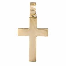 Χρυσός λουστρέ σταυρός Κ18 036188