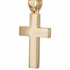Χρυσός λουστρέ σταυρός Κ18 036188