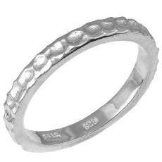 Ανάγλυφο γυναικείο δαχτυλίδι από ασήμι 925 036595