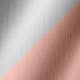 Δίχρωμος γυναικείος σταυρός αρραβώνα Κ14 με αλυσίδα 037204C