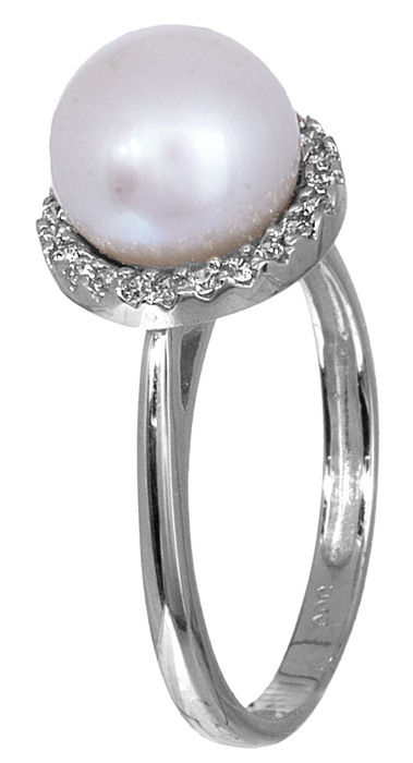 Λευκόχρυσο γυναικείο δαχτυλίδι Κ14 001118 001118 Χρυσός 14 Καράτια