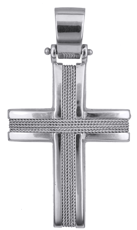 Σταυροί Βάπτισης - Αρραβώνα Σταυρός Ανδρικός Κ14017110 017110 Ανδρικό Χρυσός 14 Καράτια