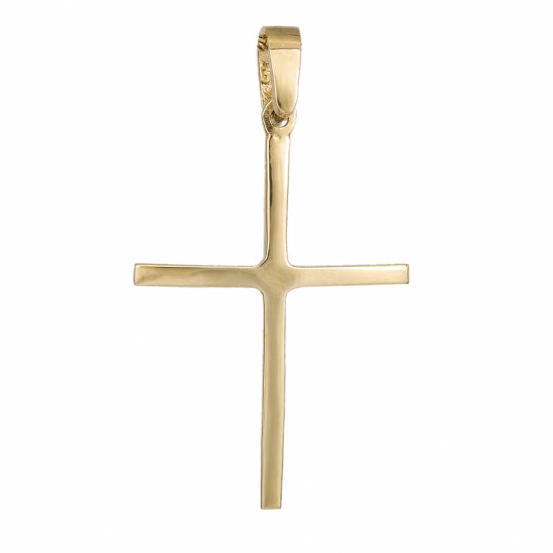 Σταυροί Βάπτισης - Αρραβώνα Ανδρικός σταυρός Κ9 017255 017255 Ανδρικό Χρυσός 9 Καράτια