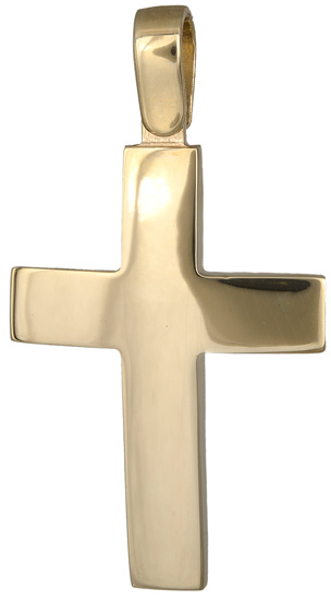 Σταυροί Βάπτισης - Αρραβώνα Ανδρικός σταυρός 14Κ 018294 018294 Ανδρικό Χρυσός 14 Καράτια