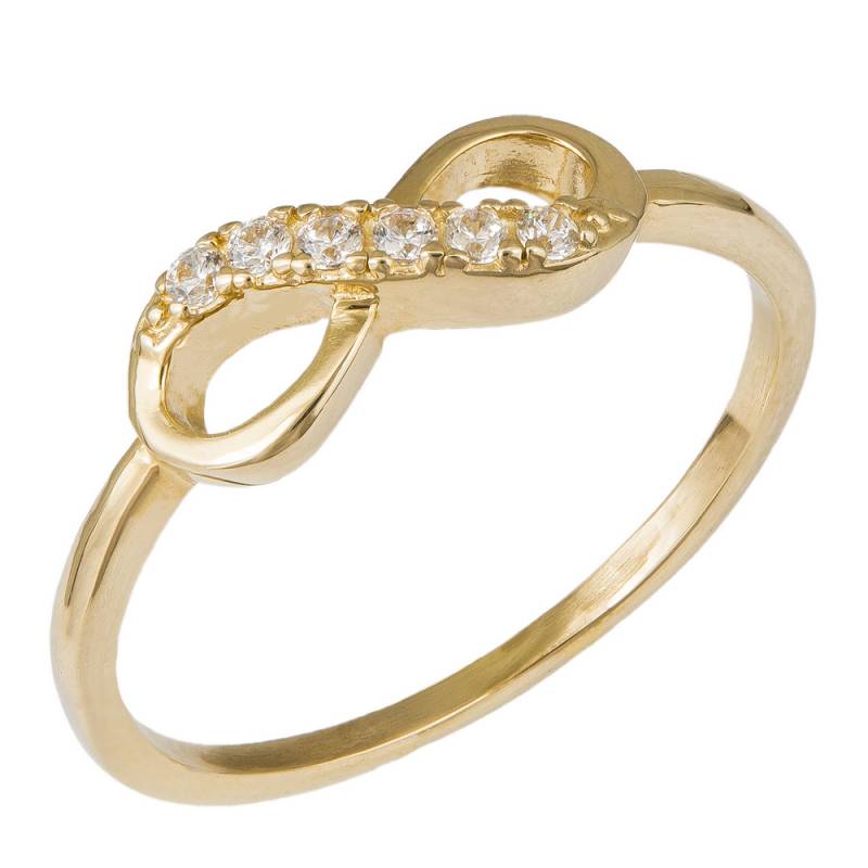 Χρυσό δαχτυλίδι άπειρο Κ14 024361 024361 Χρυσός 14 Καράτια