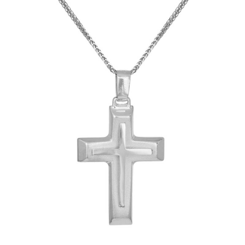 Βαπτιστικοί Σταυροί με Αλυσίδα Ανδρικός σταυρός αρραβώνα Κ9 με αλυσίδα 042841C 042841C Ανδρικό Χρυσός 9 Καράτια