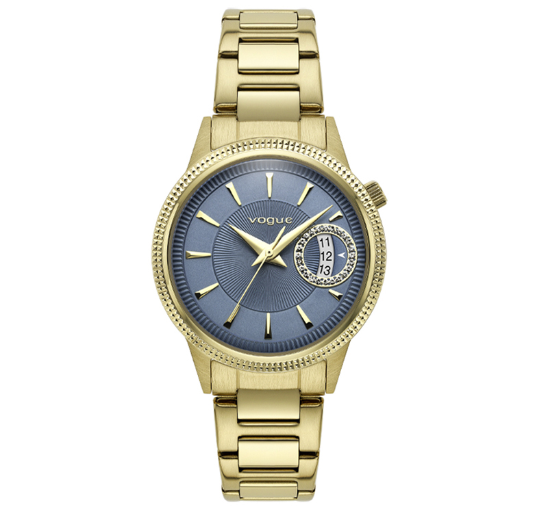 Marseille Vogue Gold Stainless Steel γυναικείο ρολόι 611441 611441 Ατσάλι