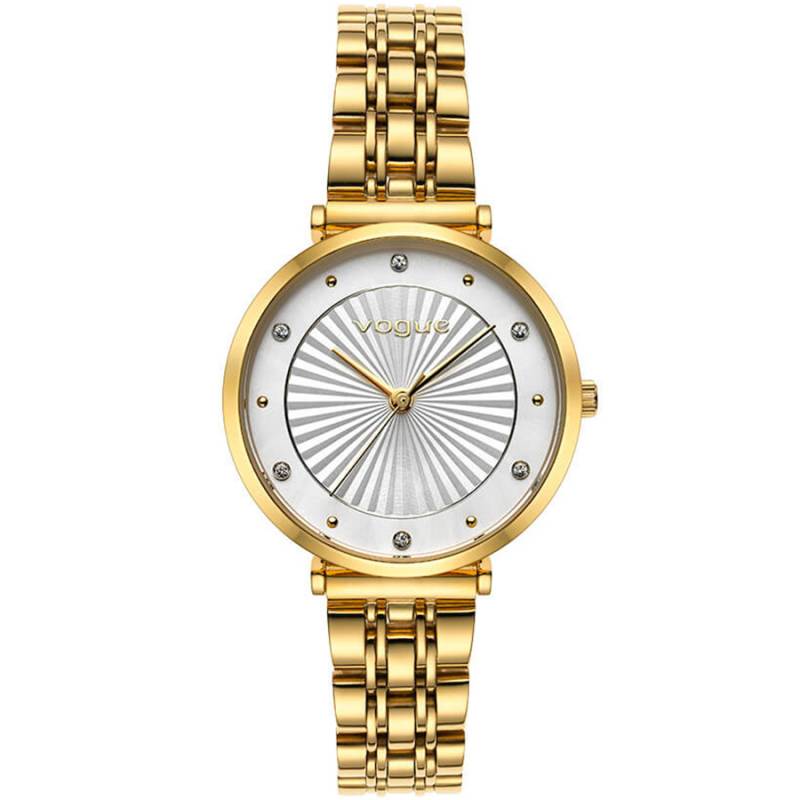 Γυναικείο επίχρυσο ρολόι Vogue Gold New Bliss Stainless Steel Bracelet 815341 815341 Ατσάλι