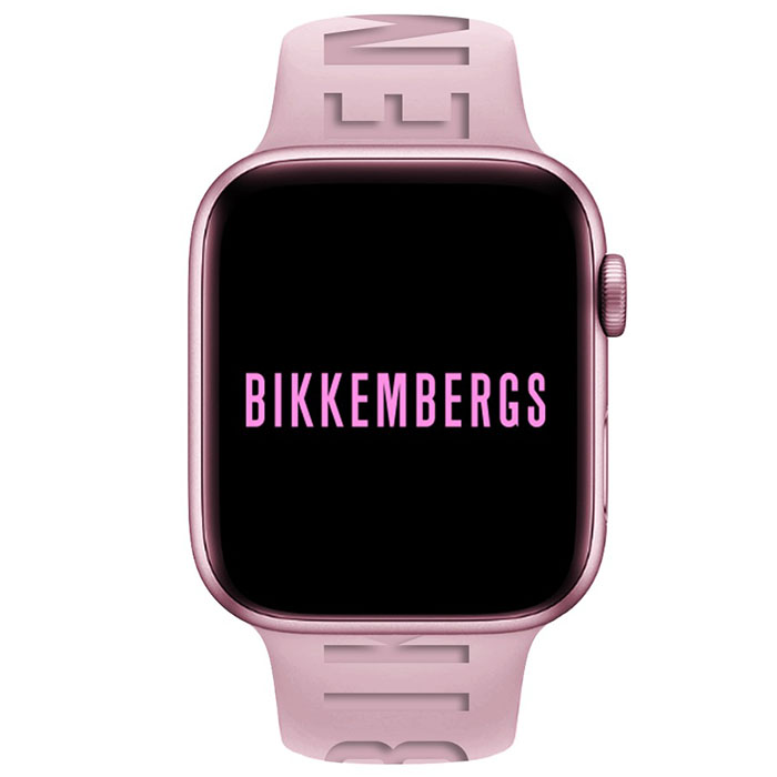 Smartwatch BIKKEMBERGS Pink Silicone Strap Medium BK05 BK05