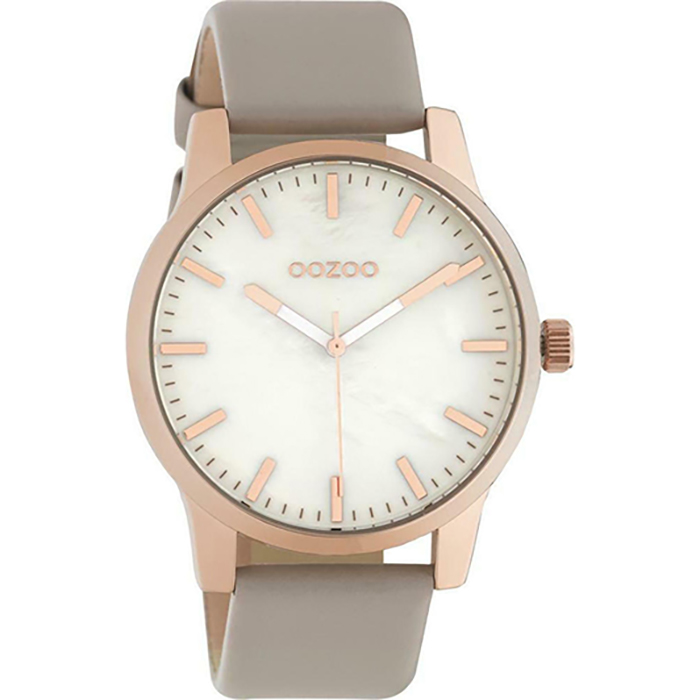 OOZOO Timepieces Taupe Leather Strap C10728 C10728