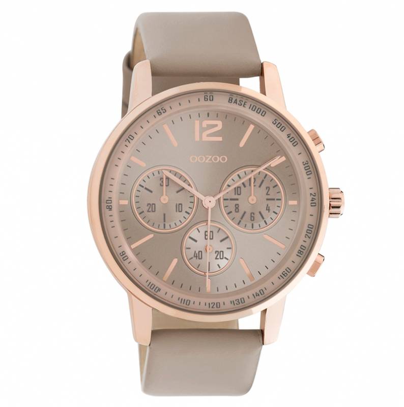 Ρολόι OOZOO Timepieces Brown Leather Strap C10811 C10811