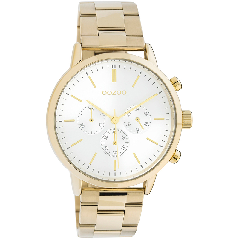 Γυναικείο ρολόι OOZOO Timepieces Gold Metal Bracelet C10859 C10859