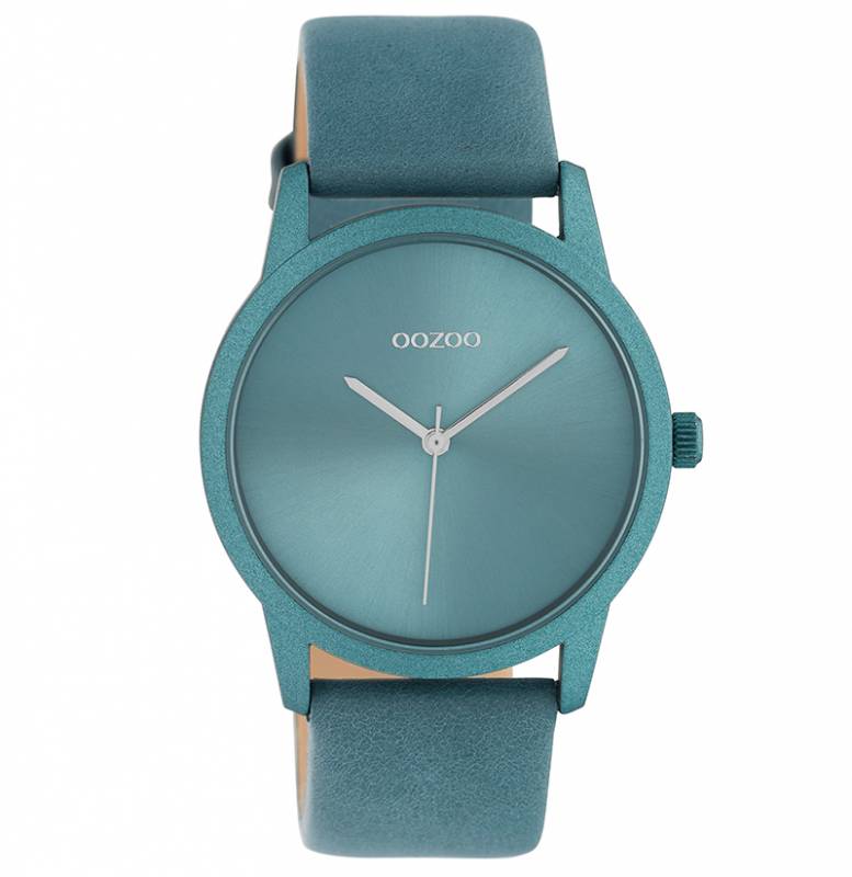 OOZOO Timepieces Blue Leather Strap C10946 C10946