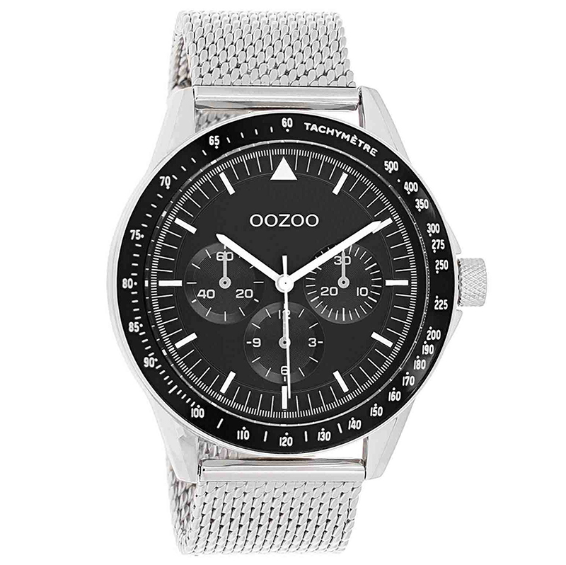 Ρολόι OOZOO TimePieces Silver Metallic Bracelet C11113 C11113 Ατσάλι