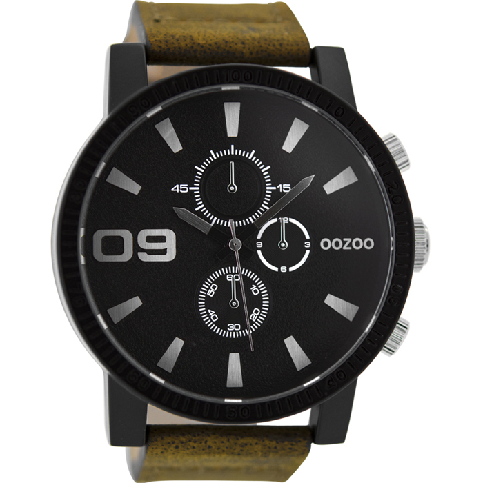 OOZOO XXL Brown Leather strap C9033 C9033