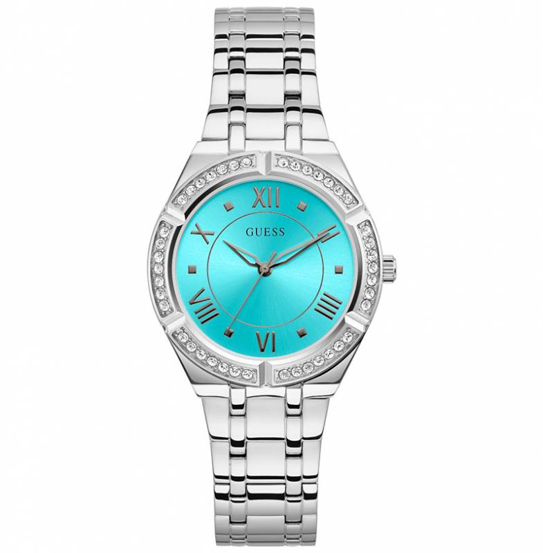 Γυναικείο ρολόι Guess Cosmo Silver Stainless Steel GW0033L7 GW0033L7 Ατσάλι