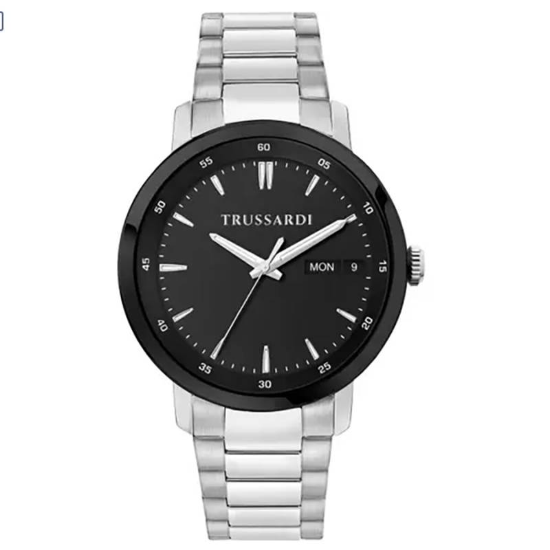 Trussardi T- Couple Two Tone Stainless Steel Men's Watch R2453147015 R2453147015 Ατσάλι