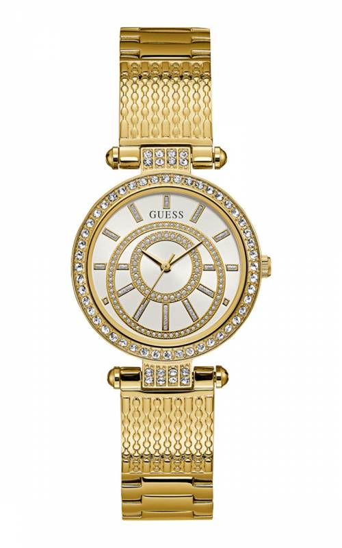Γυναικείο ρολόι Guess χρυσό με πέτρες W1008L2 W1008L2 Ατσάλι