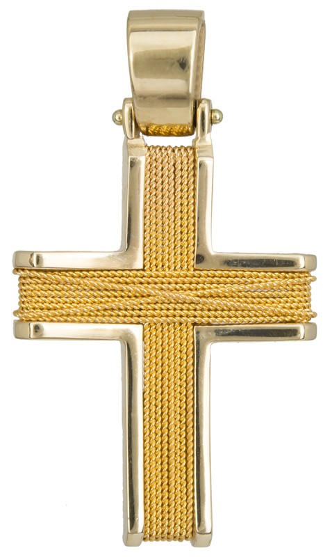 Σταυροί Βάπτισης - Αρραβώνα Σταυρός χρυσός 18Κ 013046 013046 Ανδρικό Χρυσός 18 Καράτια