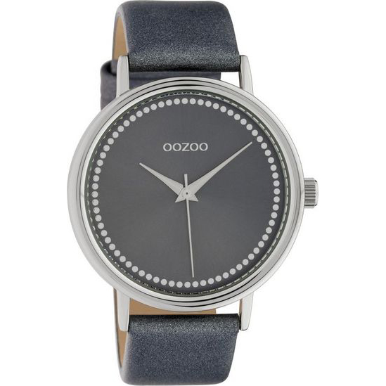 Ρολόι γυναικείο OOZOO blue leather strap C10428 C10428